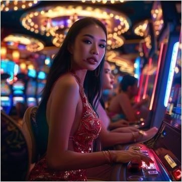 Studio live baccarat profesional dengan dealer dan multi-kamera HD di platform konoha88